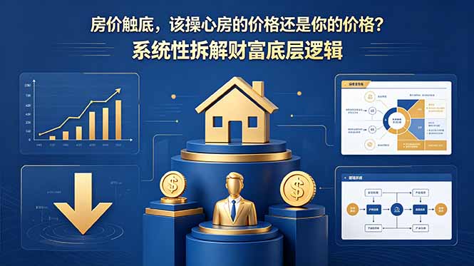 付费文章：房价触底，该操心房的价格还是你的价格？系统性拆解财富底层逻辑-源创文化-轻创终点站
