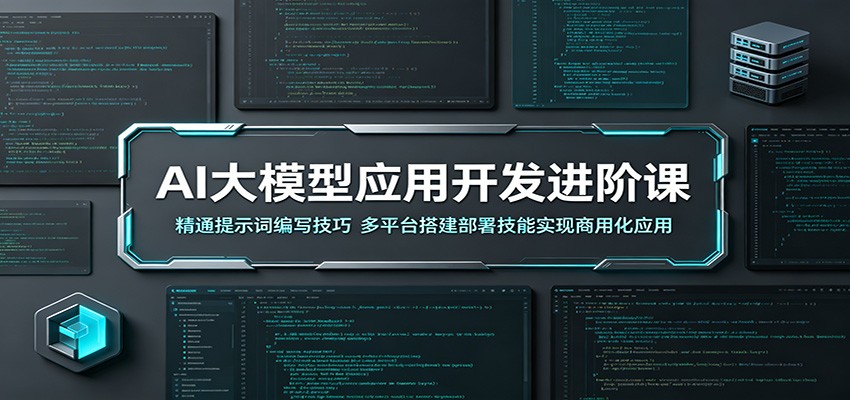 AI大模型应用开发进阶课：精通提示词编写技巧，多平台搭建部署技能实现商用化应用-源创文化-轻创终点站