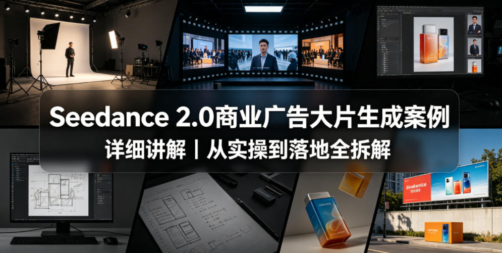 Seedance 2.0商业广告大片生成案例详细讲解｜从实操到落地全拆解-源创文化-轻创终点站